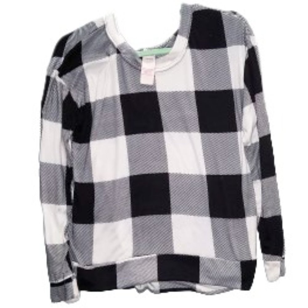 Secret Treasures, size: small/child (4-6), color: black, white and gray